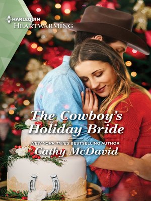 cover image of The Cowboy's Holiday Bride